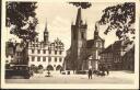 Postkarte - Litomerice - Stara radnicea mestsky kostel