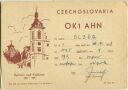 QSL - QTH - Funkkarte - OK1AHN - Tschechische Republik
