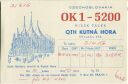 QSL - QTH - Funkkarte - OK1-5200 - Tschechische Republik