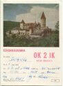 QSL - QTH - Funkkarte - OK2IK - Tschechische Republik