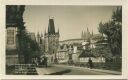 Prag - Karlsbrücke und Hrdcin - Foto-AK