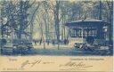 Postkarte - Teplitz - Concertplatz im Schlossgarten