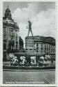 Postkarte - Böhmen - Reichenberg (Liberec) - Metznerbrunnen - Adolf-Hitler-Platz