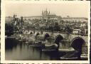 Postkarte - Prag - Karlsbrücke
