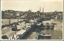 Postkarte - Konstantinopel - Constantinople - Neue Galatabrücke