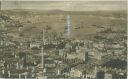 Constantinople - Vue panoramique du pont et du Bosphore - Foto-AK