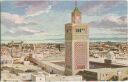 Postkarte - Tunis - La Grande Mosquee