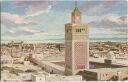 Postkarte - Tunis - La Grande Mosquee