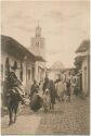 Postkarte - Tunis - Rue Halfaouine