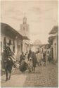 Postkarte - Tunis - Rue Halfaouine 