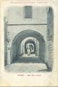 Postkarte - Tunis - Une rue Arabe