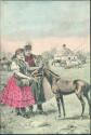 Ungarische Trachten - Künstlerkarte ca. 1900