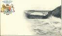 Postcard - Greetings from Niagara Falls - Canada - Whirlpool Rapids - Railroad