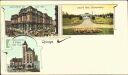 Chicago - Court House and City Hall - Illinois Central R.R. Depot Lake Front