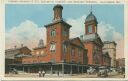 Postkarte - Maryland - Baltimore MD - Camden Station B & O Railroad
