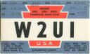 QSL - Funkkarte - W2UI - USA - Maple Shade New Jersey