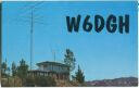 QSL - Funkkarte - W6DGH - USA - Topanga California