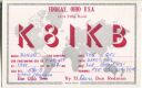 QSL - QTH - Funkkarte - K8IKB - USA - Findlay