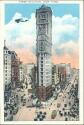 Postkarte - New York - Times Building