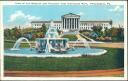 Postkarte - Philadelphia - View of Art Museum