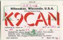 QSL - QTH - Funkkarte - K9CAN - USA - Wisconsin