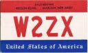 QSL - QTH - Funkkarte - W2ZX - USA - New Jersey