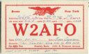 QSL - Radio - W2AFO