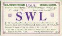 QSL - Radio - SWL