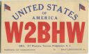 QSL - Radio - W2BHW - USA