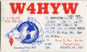 QSL - Radio - W4HYW - USA