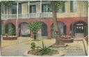 Postcard - New Orleans - Old French Courtyard