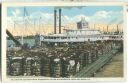 Postcard - New Orleans - Unload Cotton