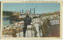 Postcard - Loading Cotton - Memphis Tenn.