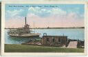 Postcard - Baton Rouge - ferry boat landing