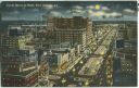 Postcard - New Orleans - Canal Street at night