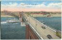 postcard - St. Louis - Eads Bridge