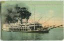 Postcard - East St. Louis - Mississippi River Steamer