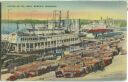 Postcard - Memphis - Cotton on the Levee