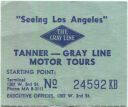 Seeing Los Angeles - The Gray Line - Tanner Gray Line Motor Tours