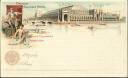Ganzsachenpostkarte zur World's Columbian Exposition Chicago 1893