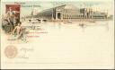 Ganzsachenpostkarte zur World's Columbian Exposition Chicago 1893