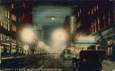 Postcard - Pittsburgh - Liberty Avenue at night