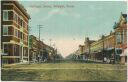 Postkarte - Kansas - Wellington - Washington Avenue