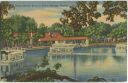 Postcard - Silver Springs - Glass-Bottom Boats