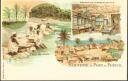 Postcard - Port au Prince - Parmacie Internationale - Blanchisseuses