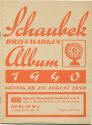 Schaubek Briefmarken Album 1940 - Werbebroschüre