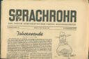 Historische Zeitschrift - Das Sprachrohr - Zeitung der freien demokratischen Partei Niedersachsen - Dezember 1952